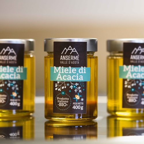 Miele BIO - Ansermé Valle d'Aosta - Tascapan acacia