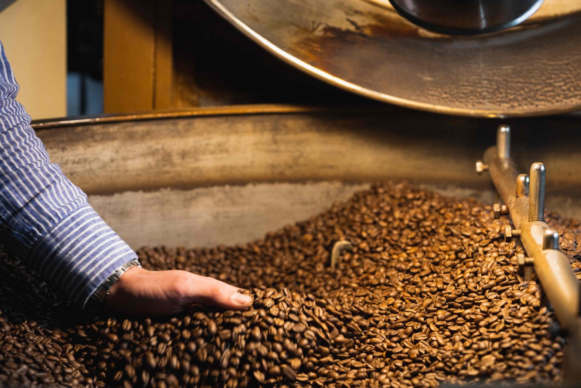 chicchi di caffe alta qualità