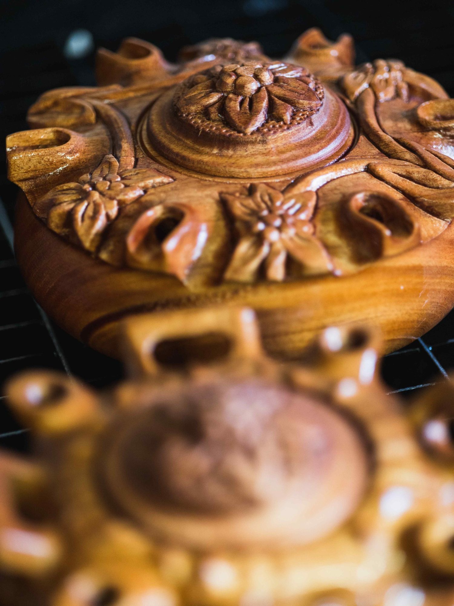 The wooden Friendship Cup, turned and decorated, a symbol of craftsmanship in the Aosta Valley