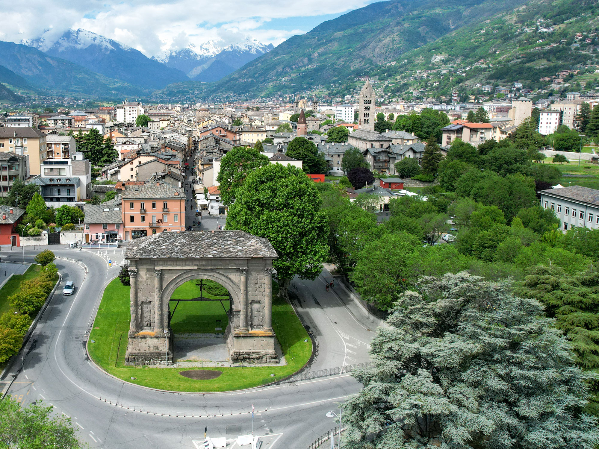 Aosta - Arco d'Augusto - valle d'Aosta