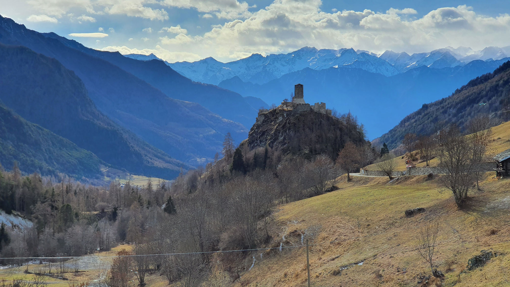Castello di Graines Brusson valle d'aosta