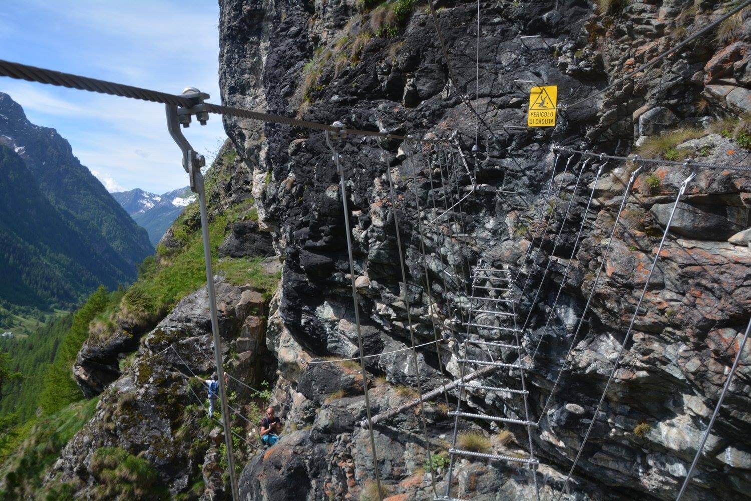 Ferrata-Gressoney-foto-fine-primo-ponte