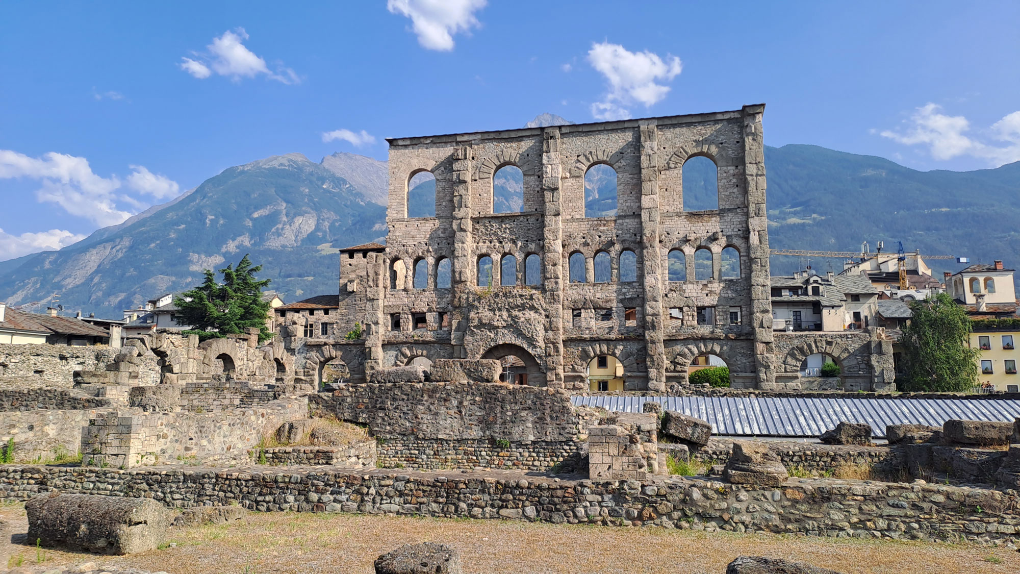 Teatro romano valle d'Aosta
